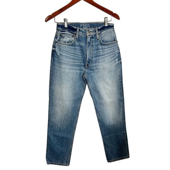NWT Etica Finn Organic Slim Straight Ankle Jeans Size 26 - Picture 4 of 9